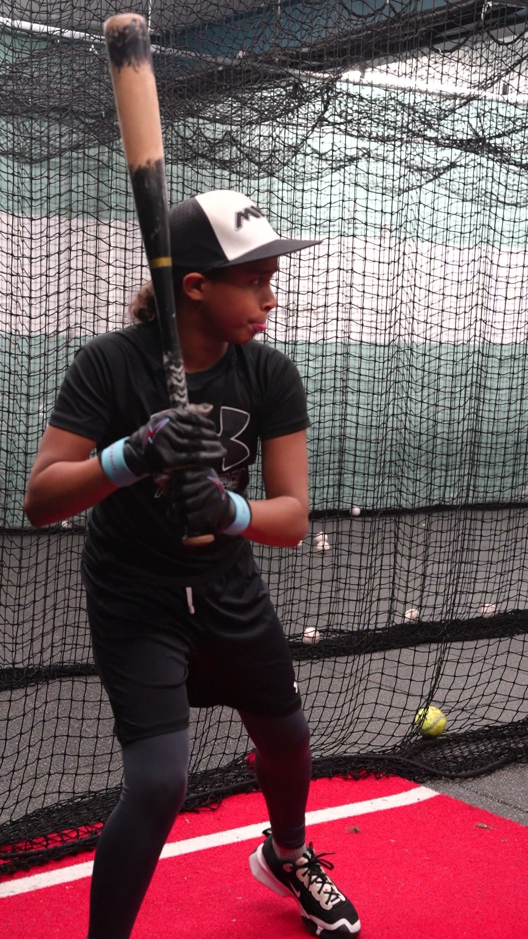 Baseball hitting lesson at GrindTime Baseball Academy in Bellerose, NY, Queens