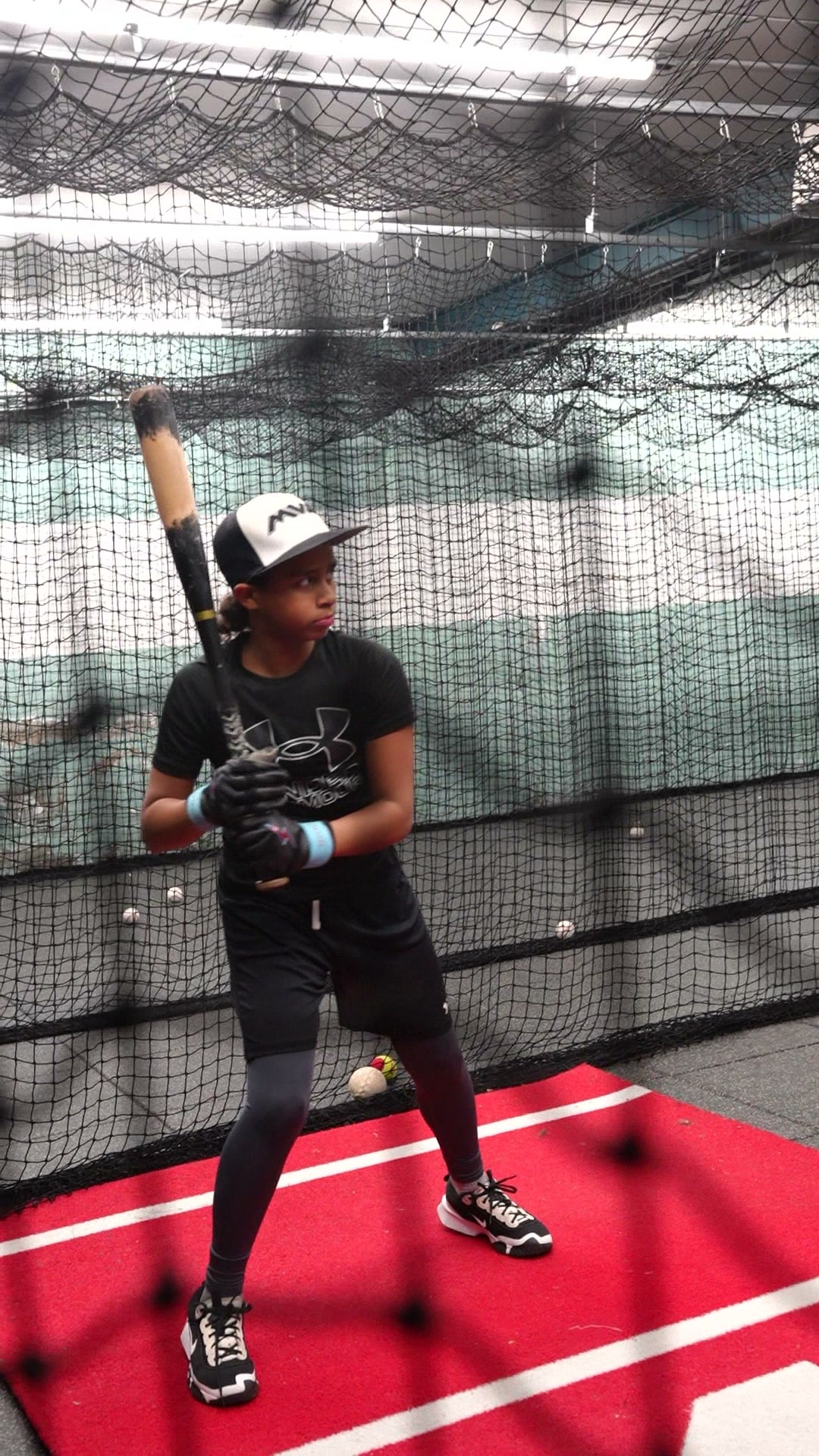 Baseball hitting lesson at GrindTime Baseball Academy in Bellerose, NY, Queens