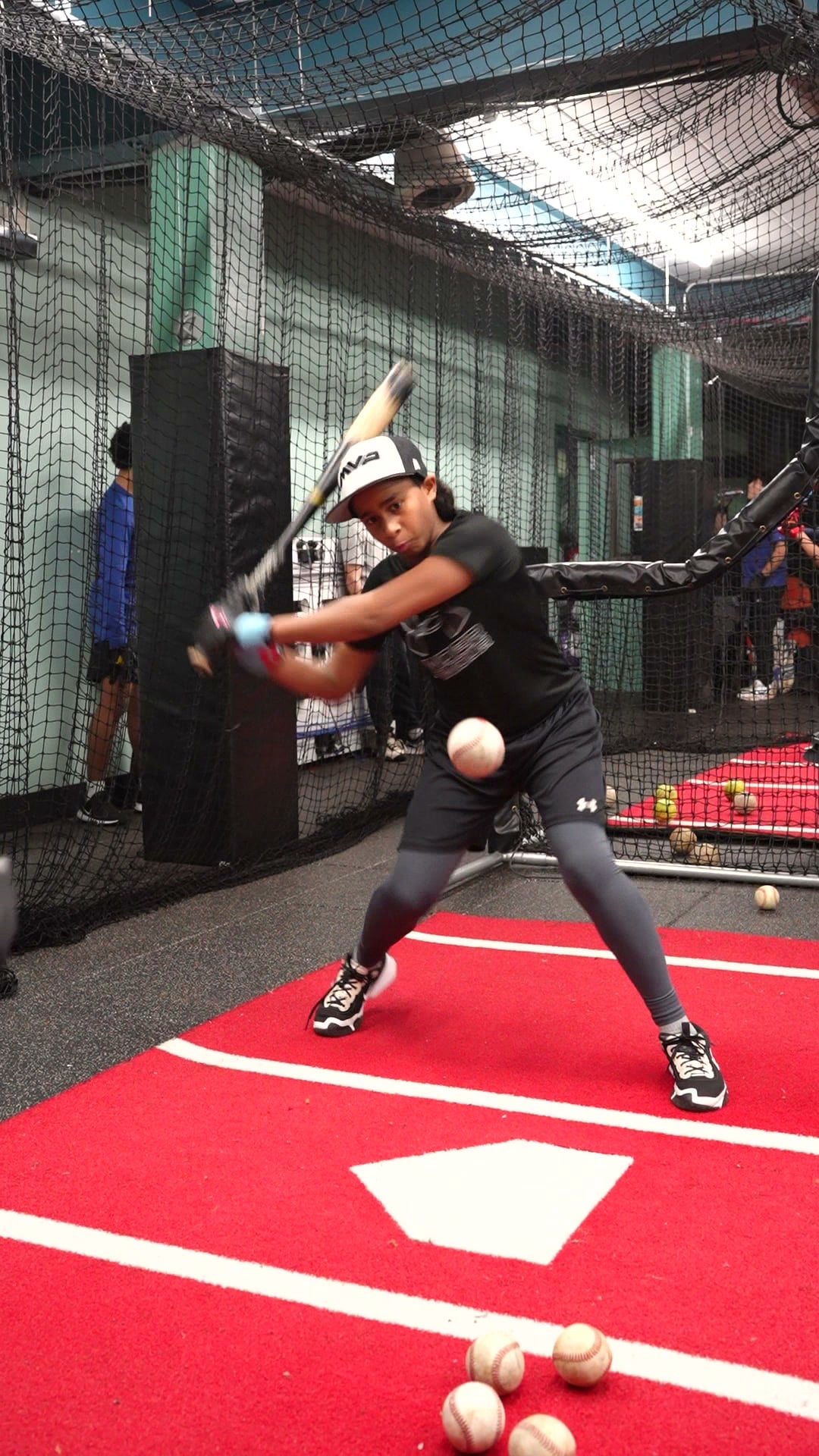 Baseball hitting lesson at GrindTime Baseball Academy in Bellerose, NY, Queens