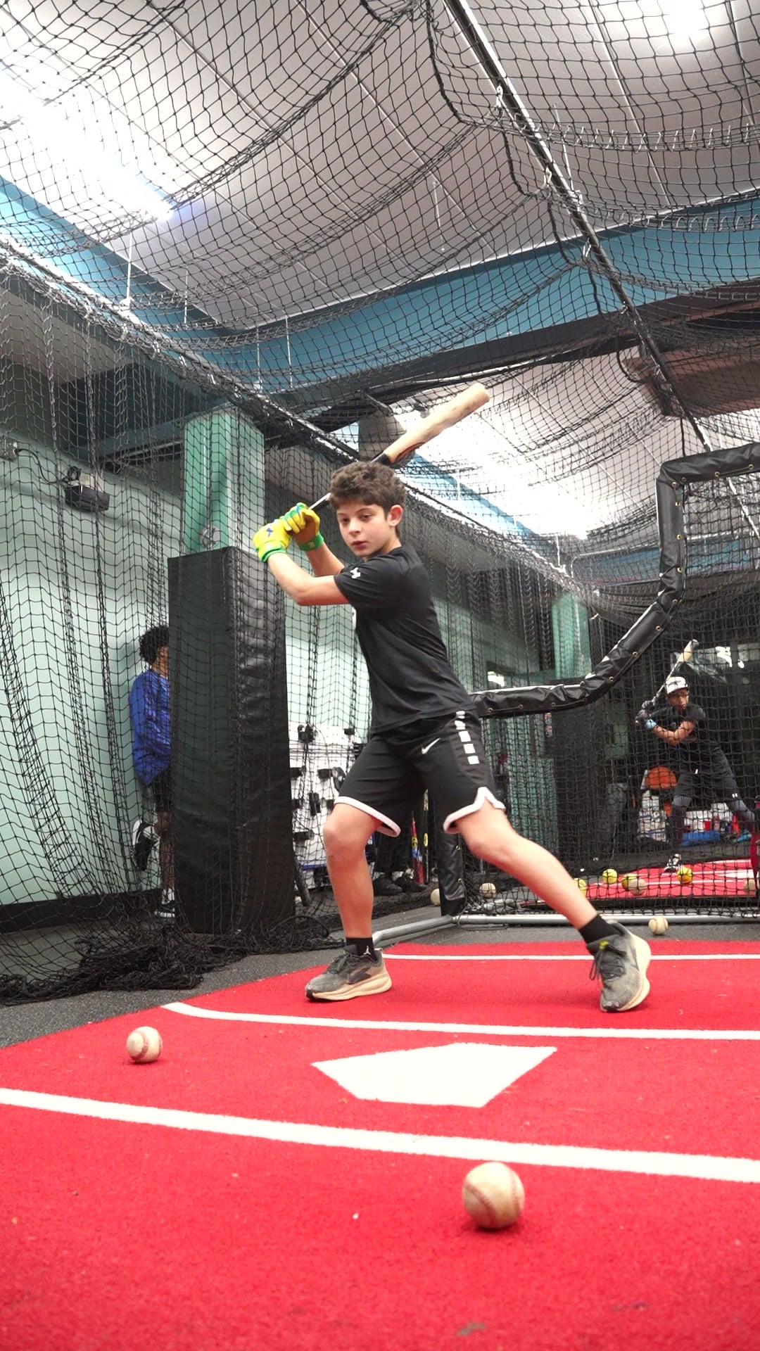 Baseball hitting lesson at GrindTime Baseball Academy in Bellerose, NY, Queens