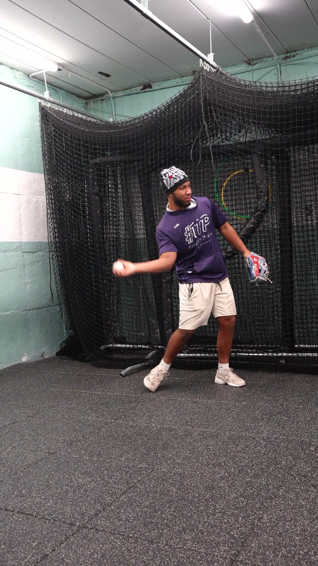 Baseball throwing training at GrindTime Baseball Academy in Bellerose, NY, Queens